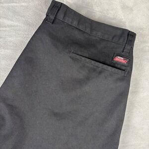 Dickies Black Straight Leg Work Pants Men Size 38x30 Casual Comfort